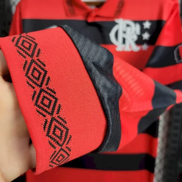 Retro Flamengo 1994/95 Home Long Sleeves Jersey - Image 4