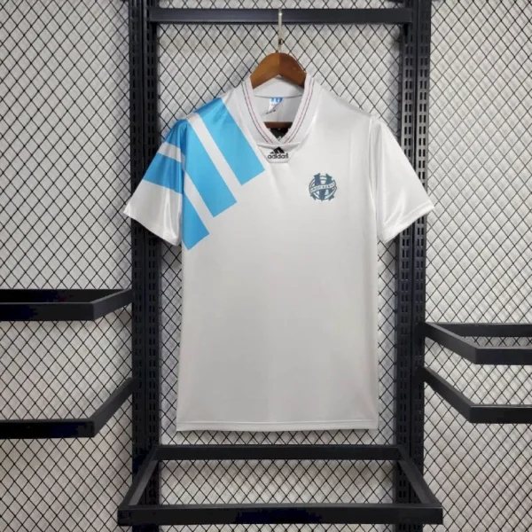 Retro Olympique Marseille 1993 Home Jersey - Image 3