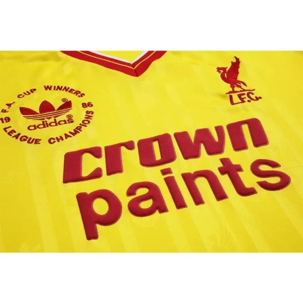Retro Liverpool 1985/86 Third FA Cup Jersey - Image 7