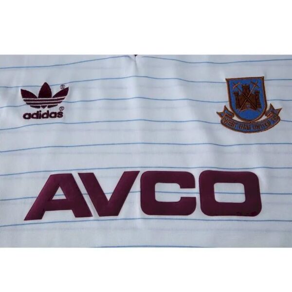 Retro West Ham United 1986 Away Jersey - Image 7