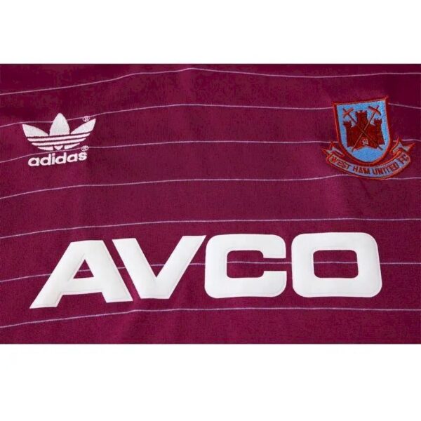 Retro West Ham United 1986 Home Jersey - Image 7