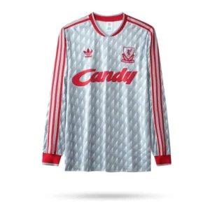 Retro Liverpool 1989/91 Away Long Sleeves Jersey