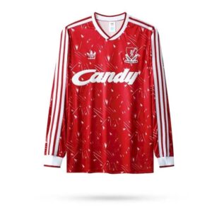 Retro Liverpool 1989/91 Home Long Sleeves Jersey