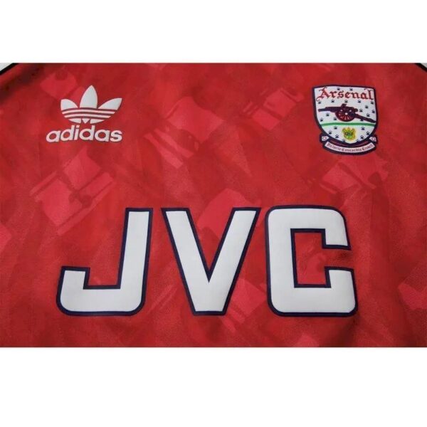 Retro Arsenal 1990/92 Home Jersey - Image 7