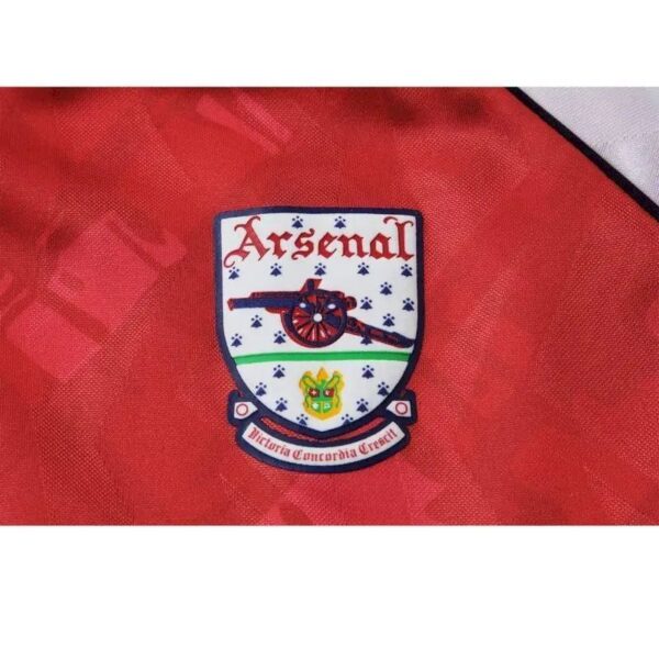 Retro Arsenal 1990/92 Home Jersey - Image 6
