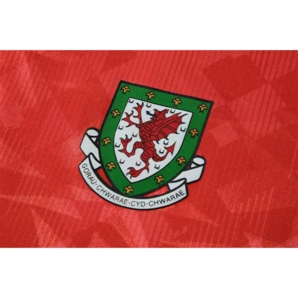 Retro Wales 1990/92 Home Jersey - Image 6