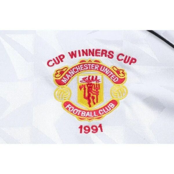 Retro Manchester United 1991 Cup Winners Cup Long Sleeves Jersey - Image 7