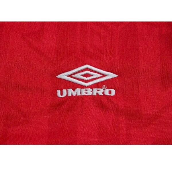 Retro Manchester United 1992/94 Home Long Sleeves Jersey - Image 6