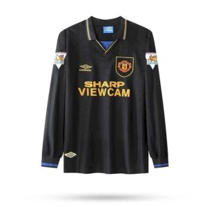 Retro Manchester United 1993/95 Away Long Sleeves Jersey