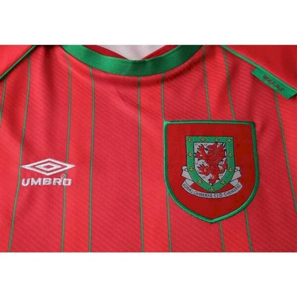 Retro Wales 1994/96 Home Jersey - Image 6