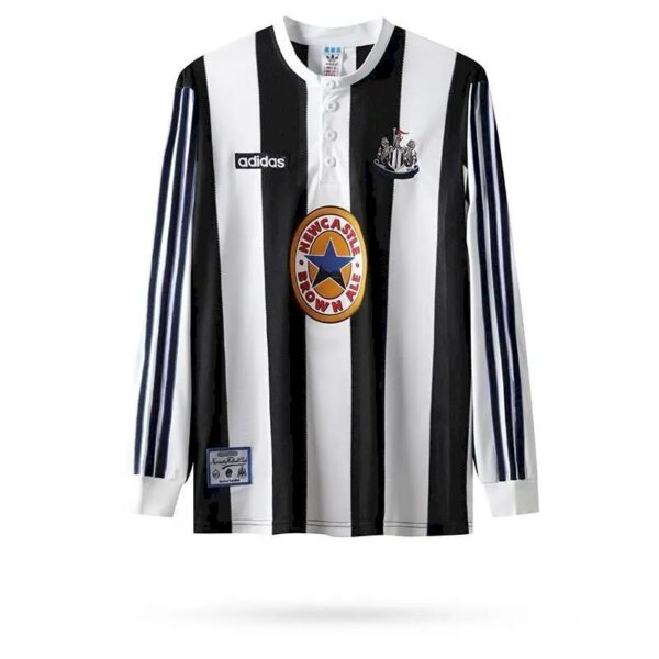 Retro Newcastle United 1995/97 Home Long Sleeves Jersey