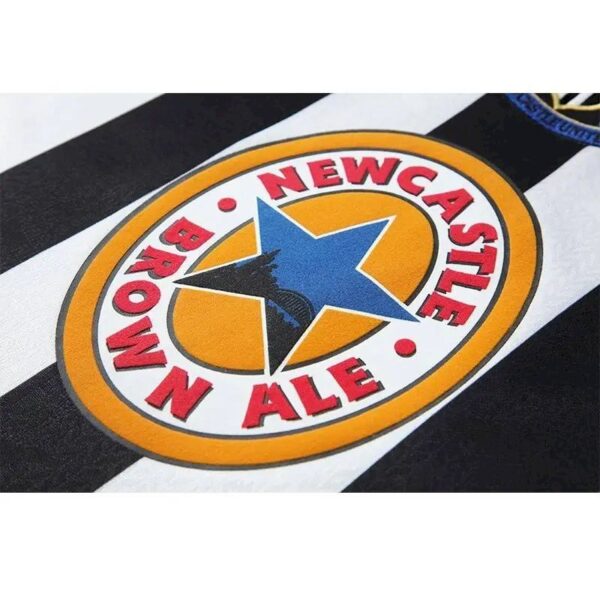 Retro Newcastle United 1997/99 Home Long Sleeves Jersey - Image 4