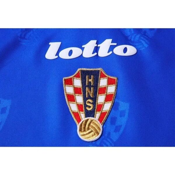 Retro Croatia 1998 Away Jersey - Image 8