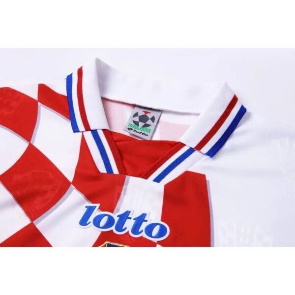Retro Croatia 1998 Home Jersey - Image 8