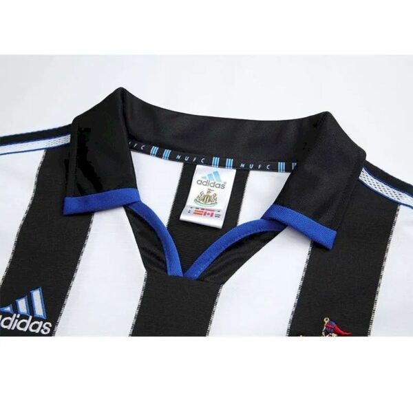 Retro Newcastle United 1999/2000 Home Long Sleeves Jersey - Image 11