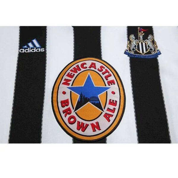 Retro Newcastle United 1999/2000 Home Long Sleeves Jersey - Image 7