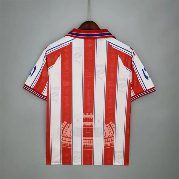 Retro Atletico Madrid 1996/97 Home Jersey - Image 7