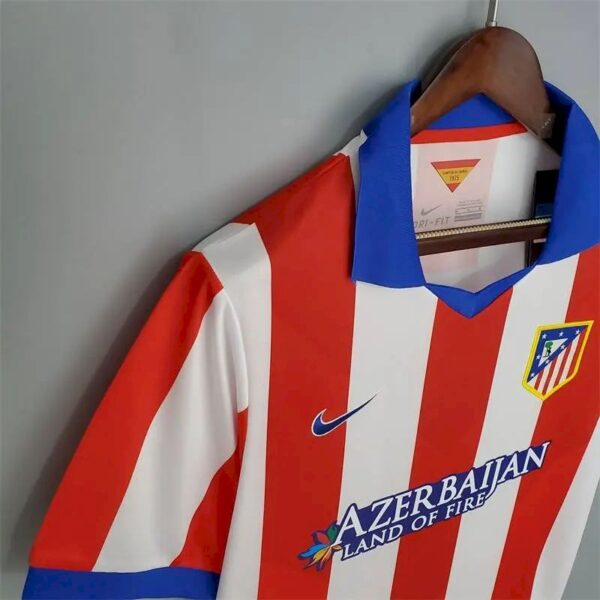 Retro Atletico Madrid 2014/15 Home Jersey - Image 6