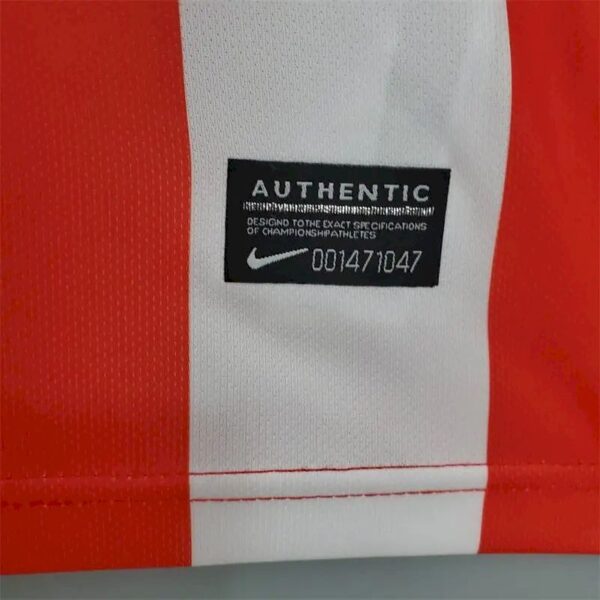 Retro Atletico Madrid 2013/14 Home Jersey - Image 4