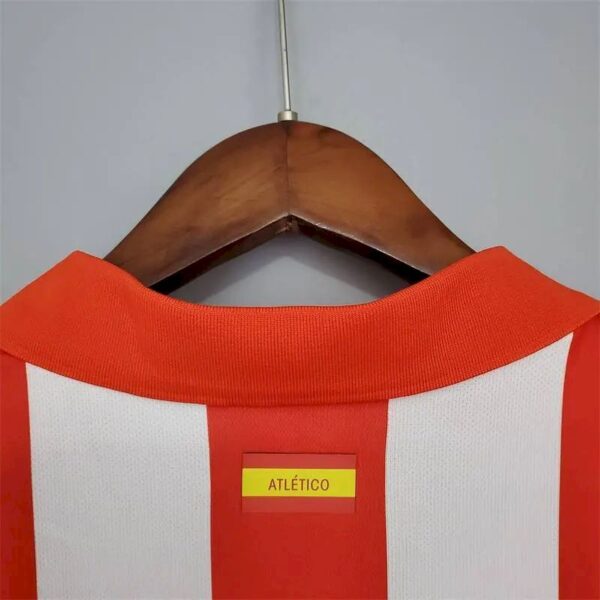 Retro Atletico Madrid 2013/14 Home Jersey - Image 6