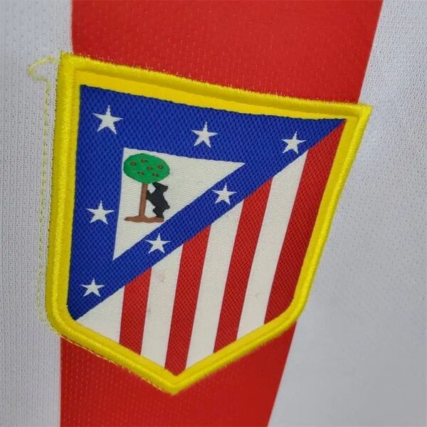 Retro Atletico Madrid 2013/14 Home Jersey - Image 8