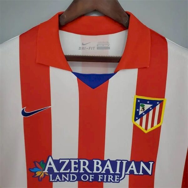 Retro Atletico Madrid 2013/14 Home Jersey - Image 9