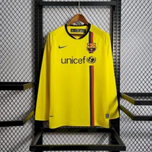Retro Barcelona 2008/2009 Away Long Sleeves Jersey