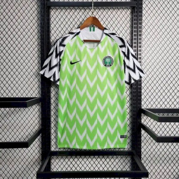 Retro Nigeria 2018/19 Home Jersey - Image 2