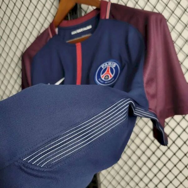Retro Paris Saint-Germain 2017/18 Home Jersey - Image 4