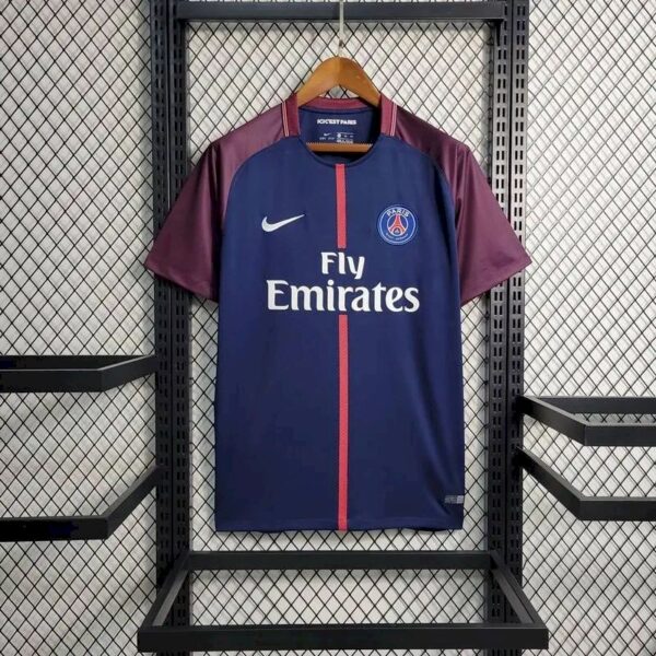 Retro Paris Saint-Germain 2017/18 Home Jersey - Image 2