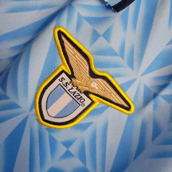 Retro Lazio 1991 Home Jersey - Image 6