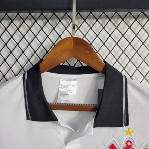 Retro Corinthians 1997 Home Jersey - Image 4