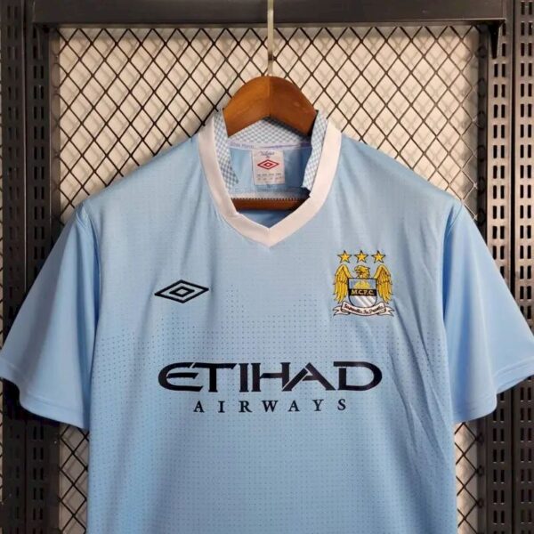 Retro Manchester City 2011/12 Home Jersey - Image 4