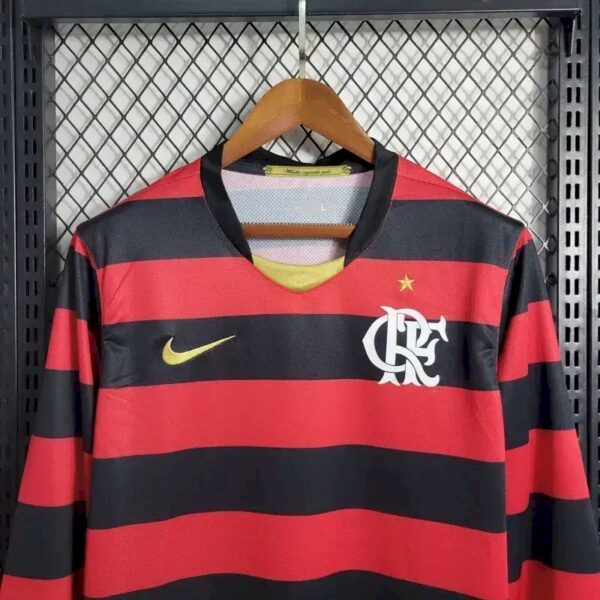 Retro Flamengo 2009 Home Long Sleeves Jersey - Image 2