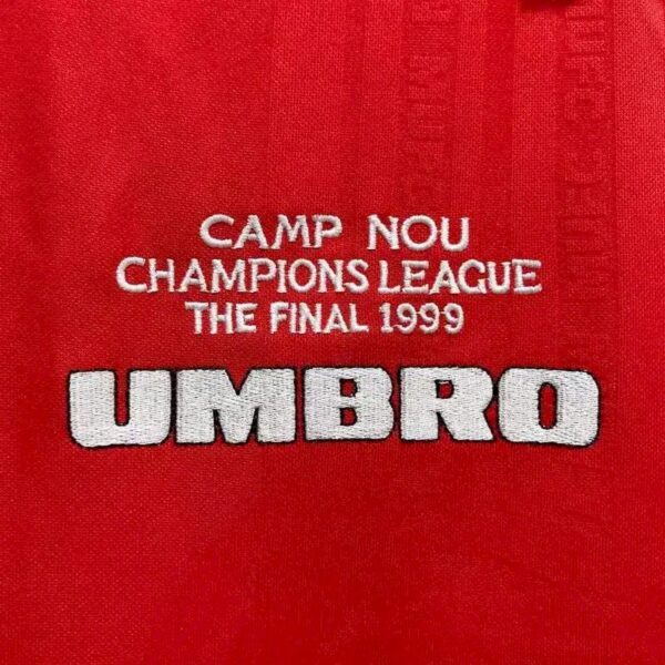 Retro Manchester United 1999 Home Champion League Final Jersey - Image 10