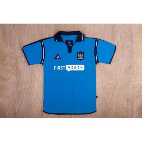 Retro Manchester City 2002/03 Home Jersey - Image 2