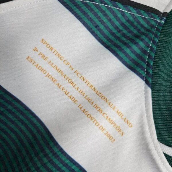 Retro Sporting CP 2000 Home Jersey - Image 6