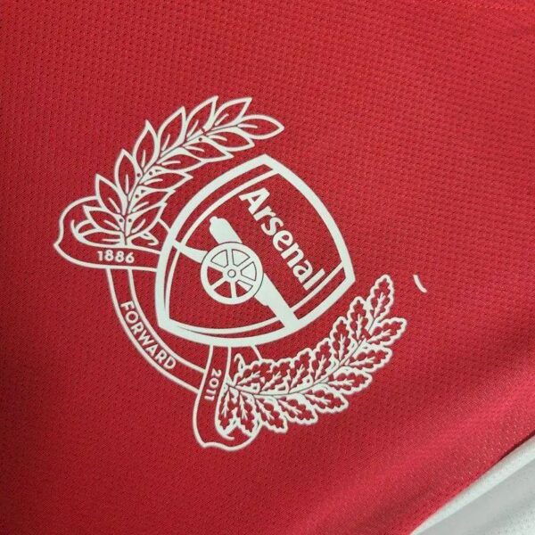 Retro Arsenal 2011/12 Home 125th Anniversary Jersey - Image 5
