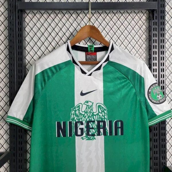 Retro Nigeria 1996 Home Jersey - Image 5