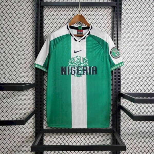 Retro Nigeria 1996 Home Jersey - Image 2