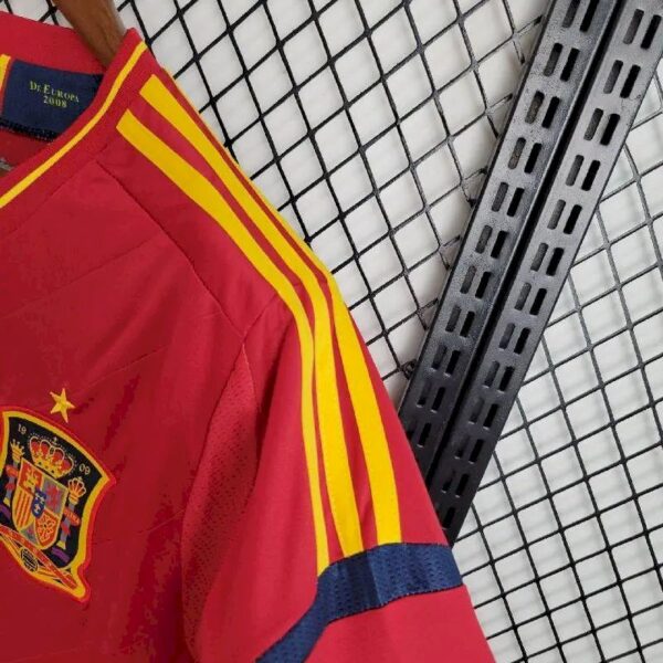 Retro Spain 2012 Home Jersey - Image 8
