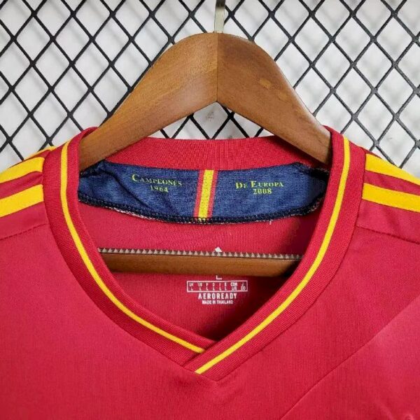 Retro Spain 2012 Home Jersey - Image 4