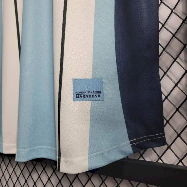 Retro Argentina 2010 Maradona Retirement Commemorative Edition Jersey - Image 9