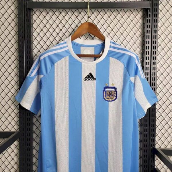 Retro Argentina 2010 Home Jersey - Image 5