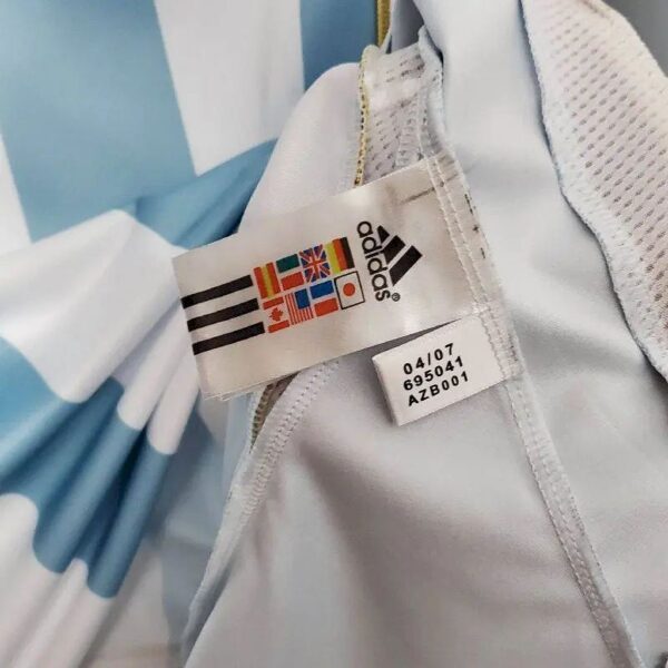 Retro Argentina 2006 Home Jersey - Image 8