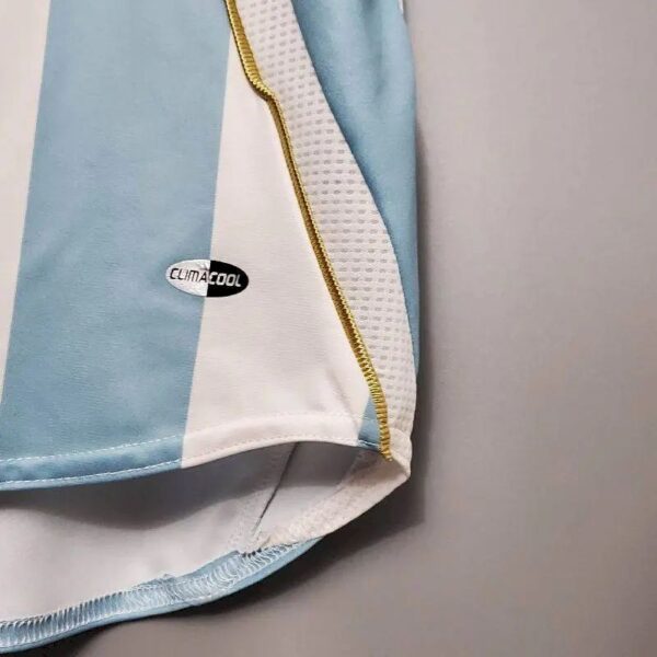 Retro Argentina 2006 Home Jersey - Image 4