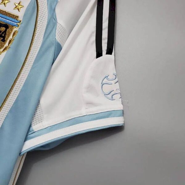 Retro Argentina 2006 Home Jersey - Image 3