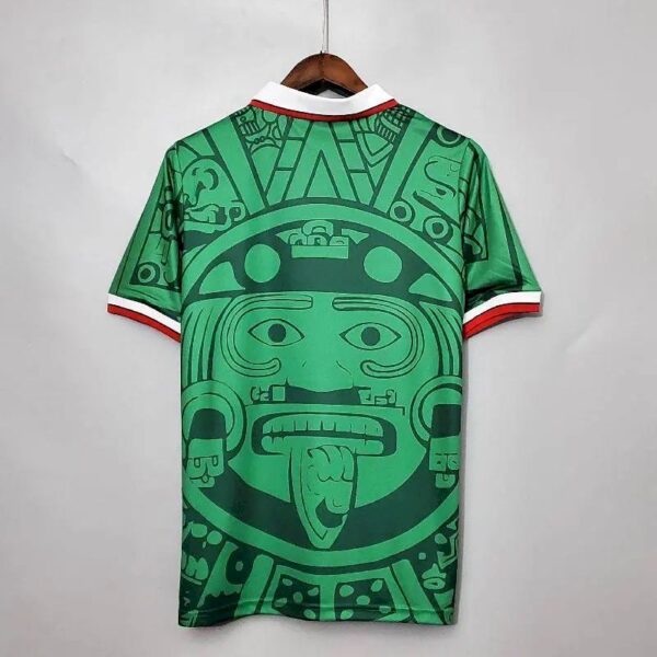 Retro Mexico 1998 Home Jersey - Image 9