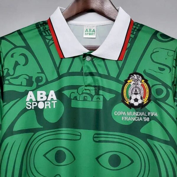 Retro Mexico 1998 Home Jersey - Image 2