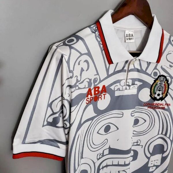 Retro Mexico 1998 Away Jersey - Image 7